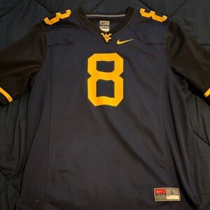 Men's Nike West Virginia University Football Jersey